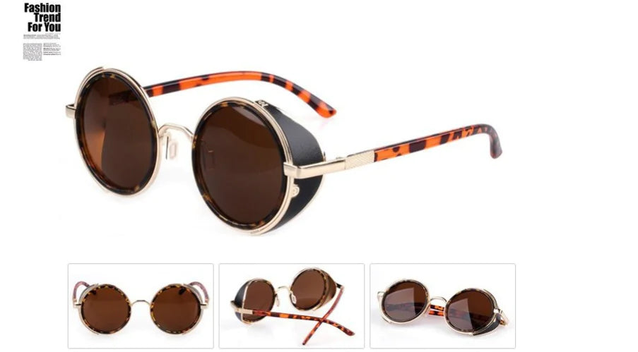 Round Metal Sunglasses